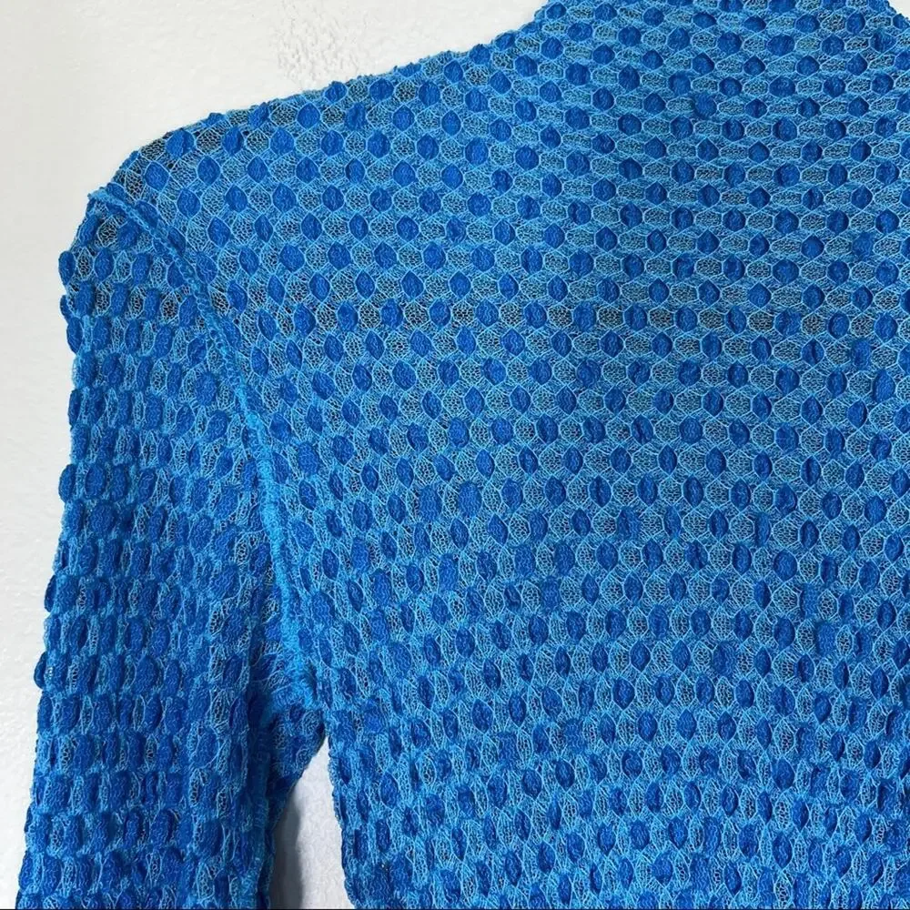 Wnderkammer Bubble Mock Neck Tee Size Small